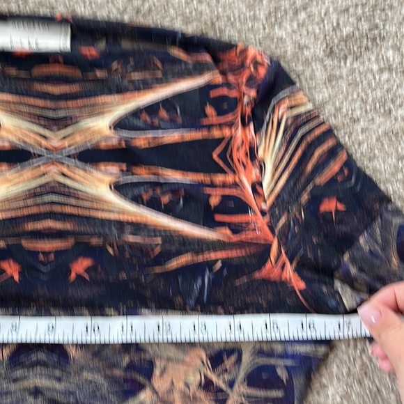 Artelier Nicole Miller Long Sleeve Patterned Dress - Picture 10 of 11